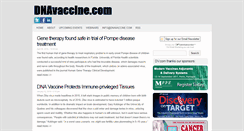 Desktop Screenshot of dnavaccine.com